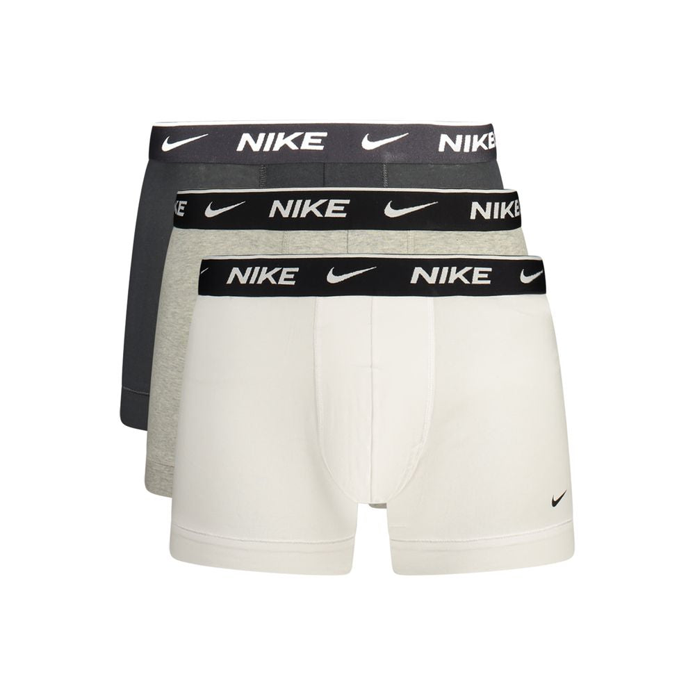 Nike Grigio Cotton Mens Brief